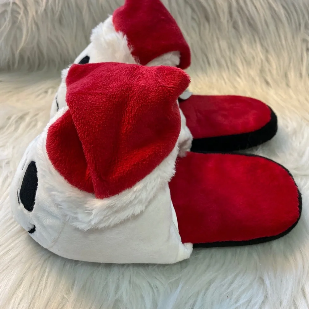Kids XL Santa Jack Skellington Slippers